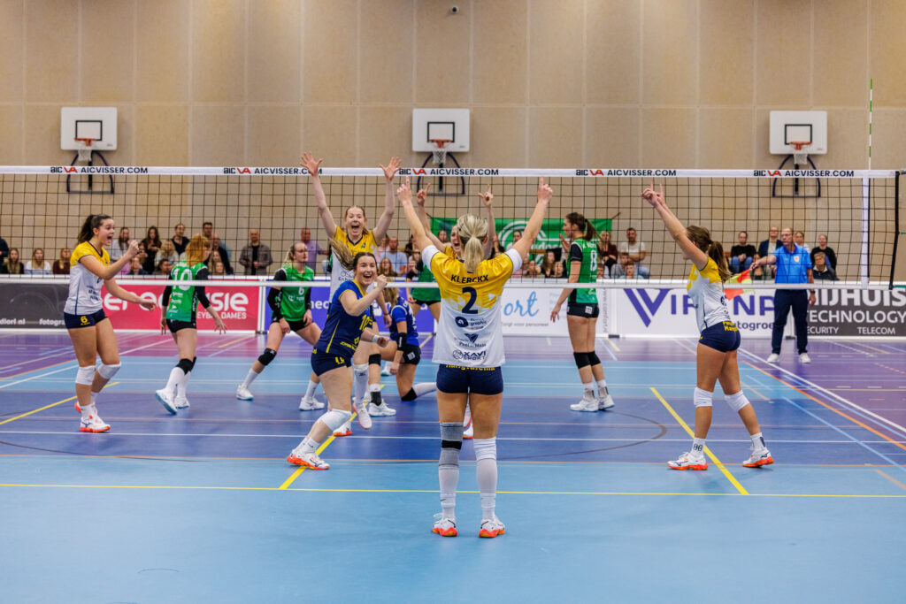 Spannende vijfsetter in Assen: Peelpush pakt één punt